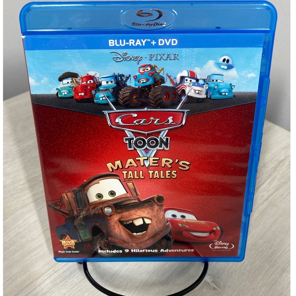 Disney Pixar Cars Toon Maters Tall Tales Blu-ray DVD 2-Disc Combo Pack Movie